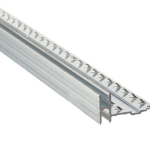 Tapa de pistas ancha de aluminio - Altura adicional - Con inserción