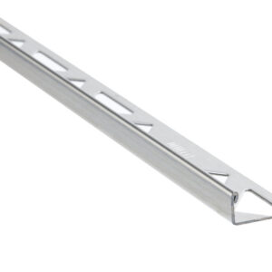 Flat Tile Edge - Brushed Stainless Steel