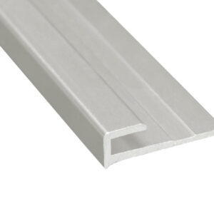 1/10 pulg. (2.5 mm) Recorte de tapa de aluminio