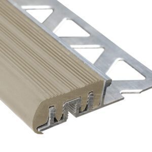 Borde de escalera antideslizante