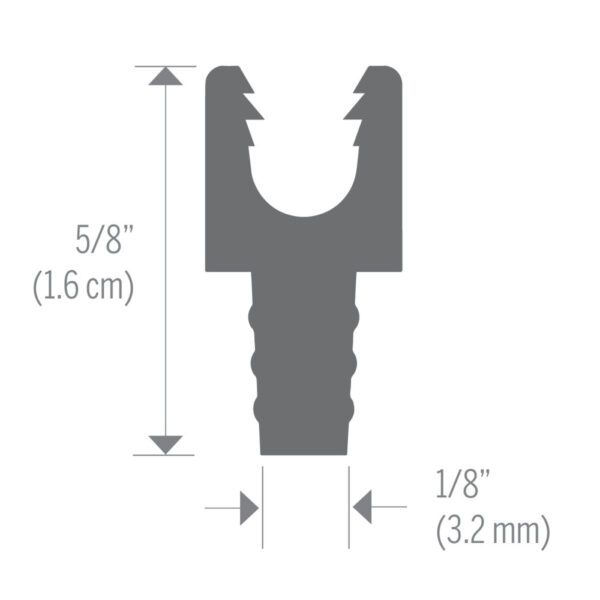 5/8" (1.6 cm) Channel Extender - Image 3