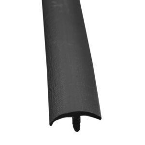 7/8" (2.2 cm) Narrow Leg Vinyl T Cap - Embossed