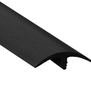 1-1/2" (3.8 cm) Narrow Leg Vinyl T Cap - Embossed