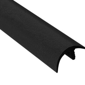 7/8" (2.2 cm) Narrow Leg Vinyl E Cap - Embossed