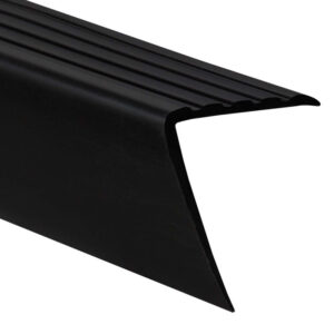 Borde de peldaño con solapamiento de vinilo