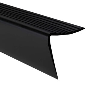 Borde de peldaño con solapamiento de vinilo de 2 -3/8 pulg. (6 cm)
