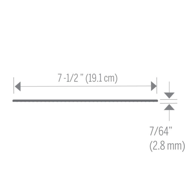 Contremarche en vinyle de 19,1 cm (7-1/2 po) - Image 3